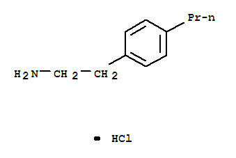 Benzeneethanamine,4-propyl-, hydrochloride (1:1) cas  3166-99-2