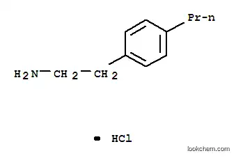 Molecular Structure of 3166-99-2 (2-(4-propylphenyl)ethanamine)