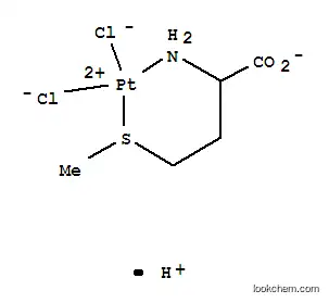 Molecular Structure of 31674-58-5 (platinum(2+) hydrogen chloride 2-amino-4-(methylsulfanyl)butanoate (1:1:2:1))