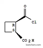 Molecular Structure of 31838-29-6 (Cyclobutanecarboxylic acid, 2-(chloroformyl)-, cis- (8CI))