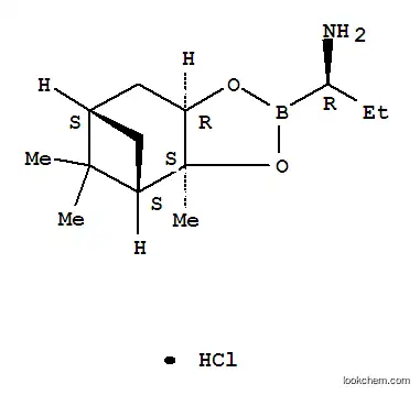 Molecular Structure of 319009-92-2 ((R)-BoroAbu-(+)-Pinanediol-HCl)