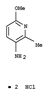 3-Pyridinamine,6-methoxy-2-methyl-, hydrochloride (1:2)