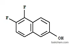 Molecular Structure of 321319-15-7 (5.6-Difluoro-2-Naphthol)