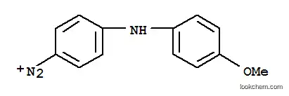 Molecular Structure of 32445-13-9 (4-[(4-methoxyphenyl)amino]benzenediazonium)