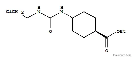 Molecular Structure of 33193-44-1 (ethyl 4-{[(2-chloroethyl)carbamoyl]amino}cyclohexanecarboxylate)