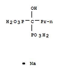 Phosphonic acid,(1-hydroxybutylidene)bis-, monosodium salt (9CI)