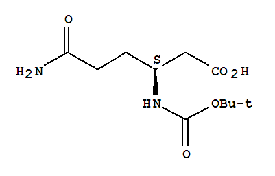 (S)-6-Amino-3-((tert-butoxycarbonyl)amino)-6-oxohexanoic acid
