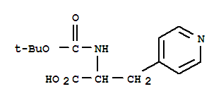 4-Pyridinepropanoicacid, a-[[(1,1-dimethylethoxy)carbonyl]am...