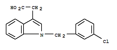 2-[1-(3-Chlorobenzyl)-1H-indol-3-yl]acetic acid 339016-33-0
