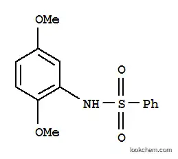Molecular Structure of 34238-37-4 (Benzenesulfonamide,N-(2,5-dimethoxyphenyl)-)