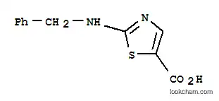 Molecular Structure of 342405-23-6 (2-(BENZYLAMINO)-1,3-THIAZOLE-5-CARBOXYLIC ACID)