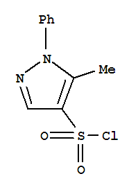1H-Pyrazole-4-sulfonylchloride, 5-methyl-1-phenyl-