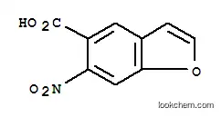 Molecular Structure of 342425-80-3 (5-Benzofurancarboxylicacid,6-nitro-(9CI))