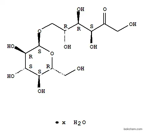 Molecular Structure of 343336-76-5 (6-O-α-D-Glucopyranosyl-D-fructose,  Isomaltulose  hydrate)