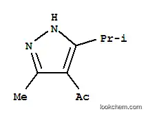 Ethanone, 1-[3-methyl-5-(1-methylethyl)-1H-pyrazol-4-yl]- (9CI)