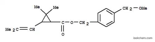 Molecular Structure of 34388-29-9 (2,2-Dimethyl-3-(2-methylpropyl)cyclopropanecarboxylic acid p-(methoxymethyl)benzyl ester)
