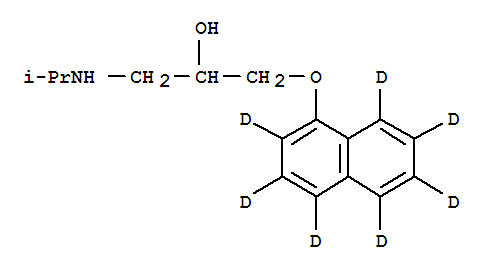 Propranolol-d7 (Naphthalenyl-d7)