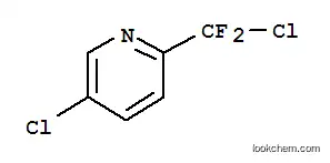 Molecular Structure of 349-93-9 (Pyridine, 5-chloro-2-(chlorodifluoromethyl)- (9CI))