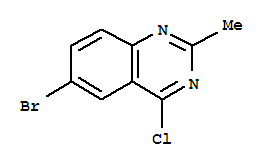 6-BROMO-4-CHLORO-2-METHYL-QUINAZOLINE