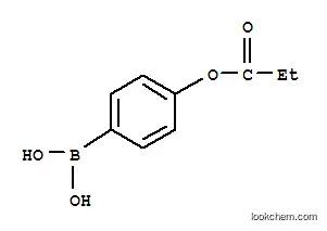 Molecular Structure of 352535-90-1 (4-PROPIONOXYPHENYLBORONIC ACID)