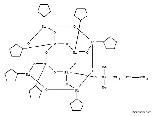 Molecular Structure of 352538-78-4 (PSS-ALLYLDIMETHYLSILYLOXY-HEPTACYCLOPEN&)