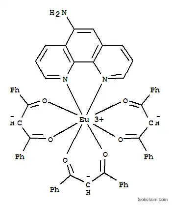 Molecular Structure of 352546-68-0 (TRIS(DIBENZOYLMETHANE) MONO(5-AMINO-1 1&)