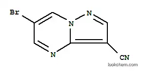 Molecular Structure of 352637-44-6 (6-BROMO-PYRAZOLO[1,5-A]PYRIMIDINE-3-CARBONITRILE)