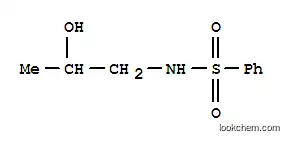 Molecular Structure of 35325-02-1 (N-(2-Hydroxypropyl)benzenesulphonamide)