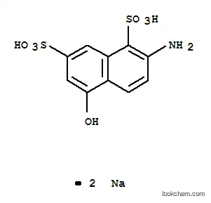 Molecular Structure of 35439-70-4 (disodium 2-amino-5-hydroxynaphthalene-1,7-disulphonate)