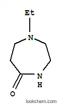 Molecular Structure of 3619-70-3 (1-Ethyl-[1,4]diazepan-5-one)