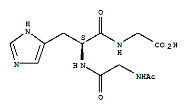 Glycine,N-acetylglycyl-L-histidyl-
