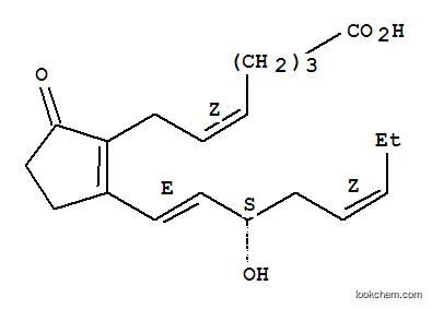 Molecular Structure of 36614-32-1 (9-OXO-15S-HYDROXY-PROSTA-5Z,8(12),13E,17Z-TETRAEN-1-OIC ACID)