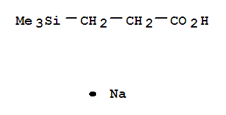 Propanoic acid,3-(trimethylsilyl)-, sodium salt (1:1)