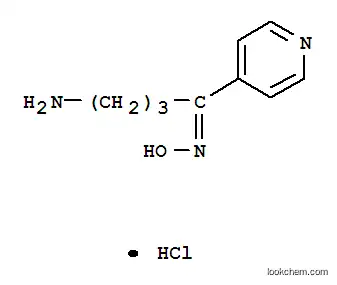 Molecular Structure of 374063-98-6 (4-AMINO-1-PYRIDIN-4-YLBUTAN-1-ONE OXIME MONOHYDROCHLORIDE)