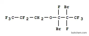 Molecular Structure of 396716-50-0 (1,2-DIBROMOPENTAFLUOROPROPYL 2,2,3,3,3-PENTAFLUOROPROPYL ETHER)