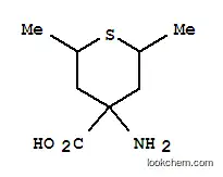 Molecular Structure of 39974-62-4 (2H-Thiopyran-4-carboxylicacid,4-aminotetrahydro-2,6-dimethyl-(9CI))