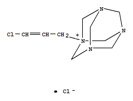 3,5,7-Triaza-1-azoniatricyclo[3.3.1.13,7]decane,1-(3-chloro-2-propen-1-yl)-, chloride (1:1)