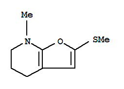 Furo[2,3-b]pyridine,4,5,6,7-tetrahydro-7-methyl-2-(methylthio)-