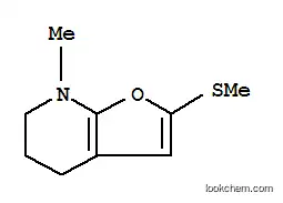 Molecular Structure of 408500-72-1 (Furo[2,3-b]pyridine,  4,5,6,7-tetrahydro-7-methyl-2-(methylthio)-)