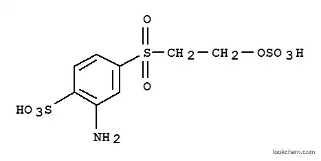 Molecular Structure of 41261-80-7 (Aniline-3-beta-ethyl sulfonyl sulfate-6-sulfonic acid)