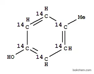 Molecular Structure of 41403-39-8 (P-CRESOL-RING-UL-14C)