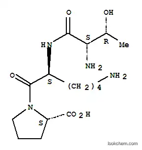Molecular Structure of 41961-56-2 (H-THR-LYS-PRO-OH)