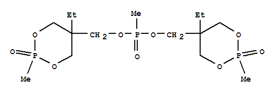 Bis[(5-ethyl-2-methyl-1,3,2-dioxaphosphorinan-5-yl)methyl] methyl phosphonate P,P-dioxide