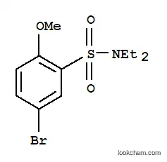 Molecular Structure of 428471-30-1 (5-BROMO-N,N-DIETHYL-2-METHOXYBENZENESULFONAMIDE)
