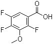 3-Methoxy-2,4,5-trifluorobenzoic acid 11281-65-5
