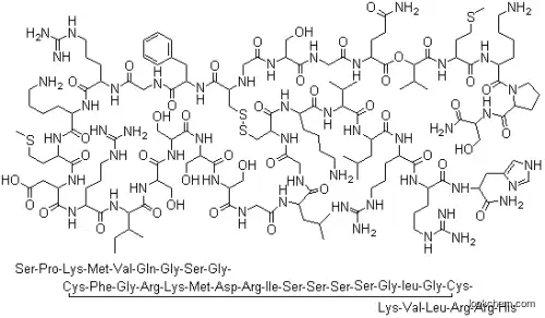 Molecular Structure of 114471-18-0 (Nesiritide acetate)