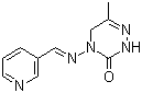 Molecular Structure of 123312-89-0 (Pymetrozine)