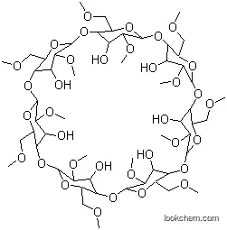 Molecular Structure of 128446-36-6 (beta-Cyclodextrin methyl ethers)