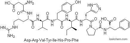 2-[[2-[[(2S)-2-[[(2S)-1-[(2S)-2-[[2-[[(2S)-2-[[(2S)-2-[[(2S)-2-[(2-aminoacetyl)amino]-5-(diaminomethylideneamino)pentanoyl]amino]-3-methylbutanoyl]amino]-3-(4-hydroxyphenyl)propanoyl]amino]acetyl]amino]-3-(1H-imidazol-5-yl)propanoyl]pyrrolidine-2-carbonyl]amino]-3-phenylpropanoyl]amino]acetyl]amino]acetic acid