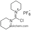 Molecular Structure of 161308-40-3 (Chlorodipiperidinocarbenium hexafluorophosphate)